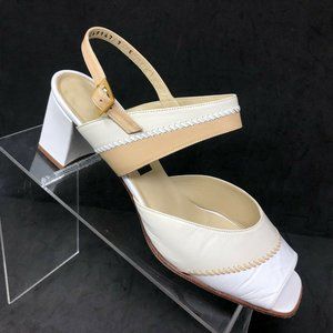 Bally Sandals slingback Womens Size 7. FITS SIZE 8